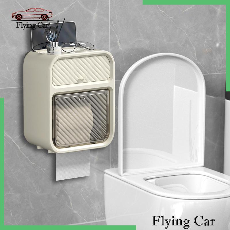 Hộp Đựng Khăn Giấy Hai Tầng Sắp Xếp Gọn Gàng Cho Nhà Bếp Nhà Tắm 2