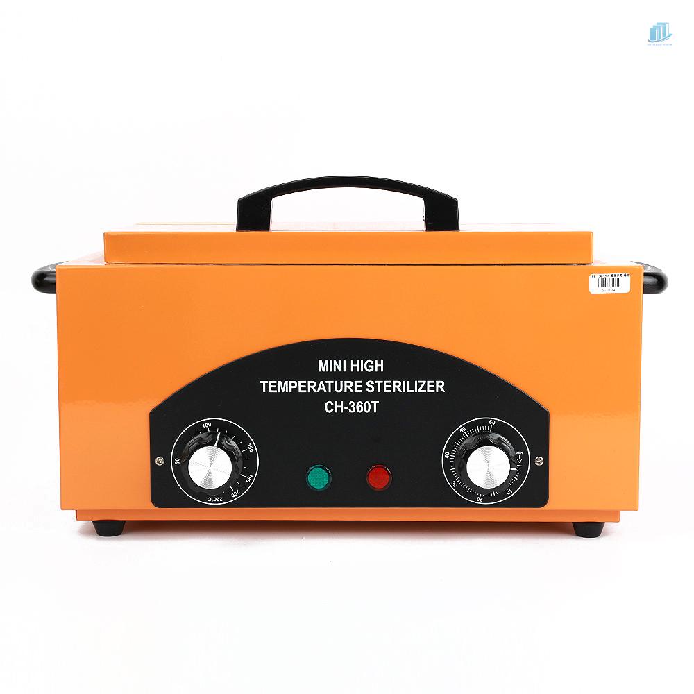 Máy Khử Trùng Làm Khô Móng Tay 300W 2Mwvn Bằng Kim Loại Nhiệt Độ Cao Có Chức Năng Hẹn Giờ Cho Salon Làm Móng