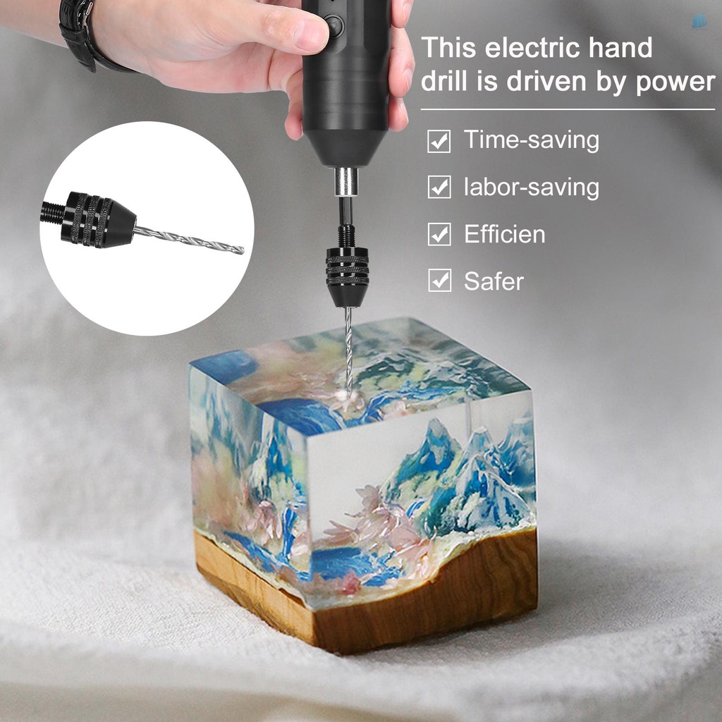 Bộ Mũi Khoan Điện Mini Cầm Tay Đa Năng Có Thể Sạc Lại s2mwvn (s2mwvn)