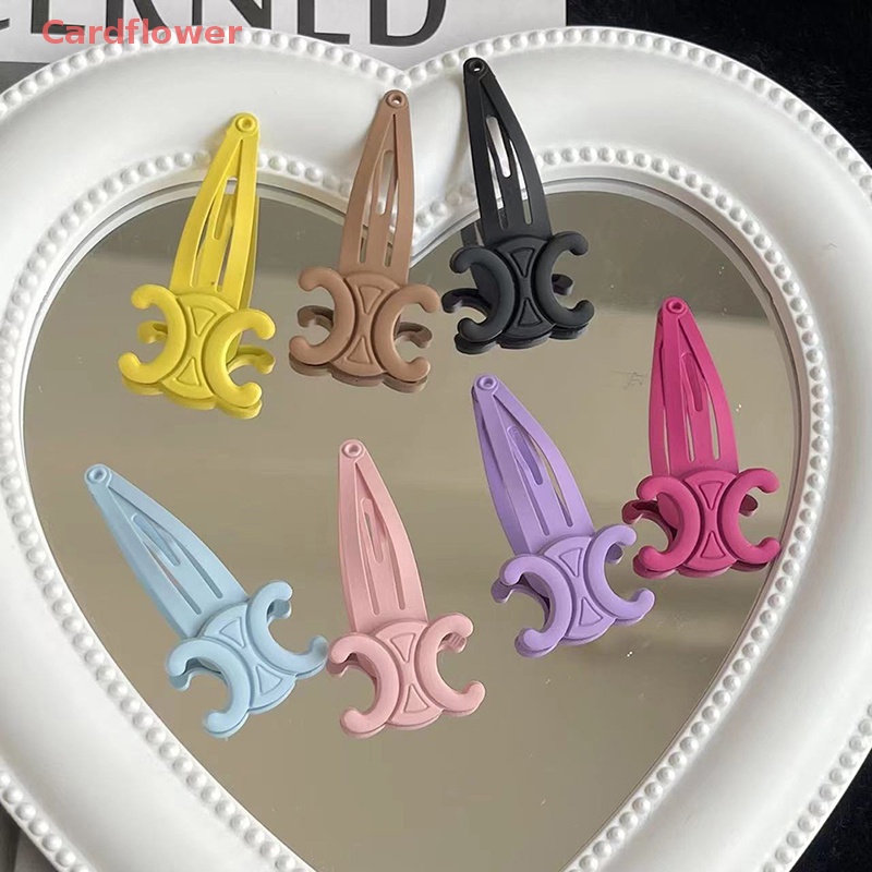 Kẹp Tóc Kim Loại 8cm Màu Vàng Thời Trang Dành Cho Nữ