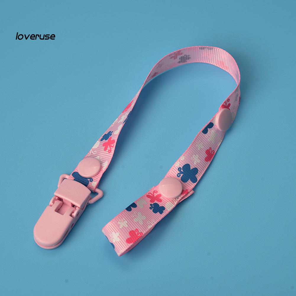 / Lo / Fruir Dây Đeo Núm Vú Giả Có Kẹp In Họa Tiết Cho Bé