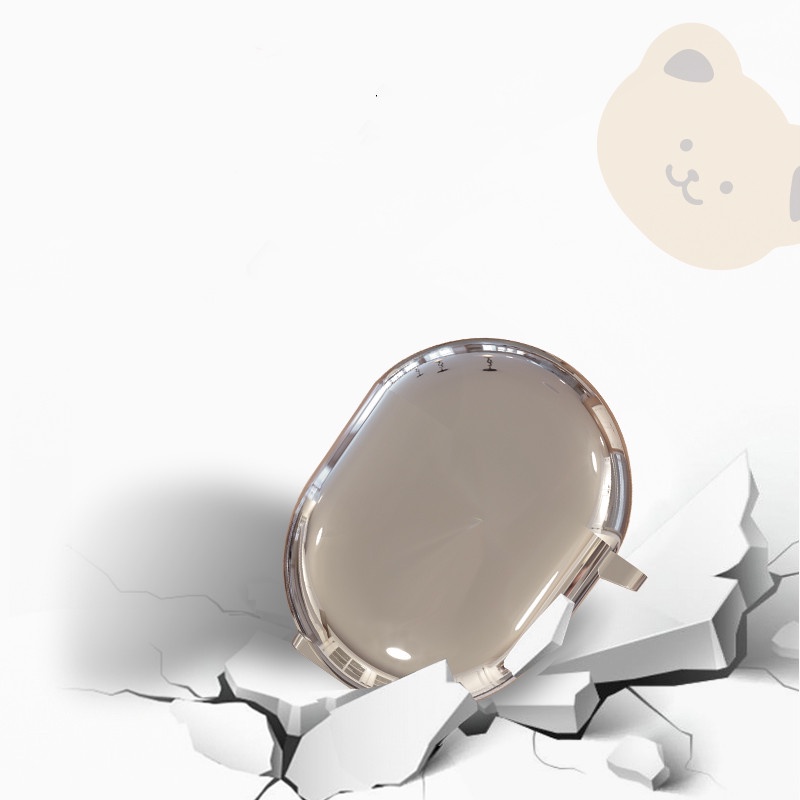 Vỏ Bảo Vệ Hộp Sạc Tai Nghe Redmi buds4 Bằng TPU Mềm Mạ Điện + Dây Đeo Chống Sốc Đơn Giản