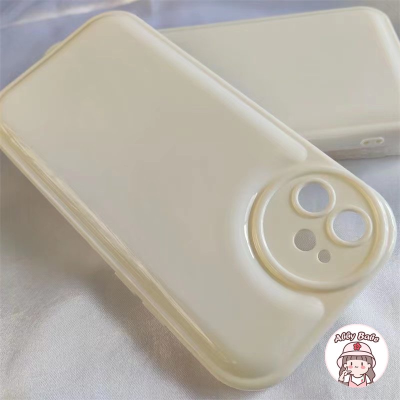 Ốp Điện Thoại TPU Mềm Chống Sốc Màu Trắng Sang Trọng Cho IPhone 14 Pro Max 11 12 11 Pro Max X XS