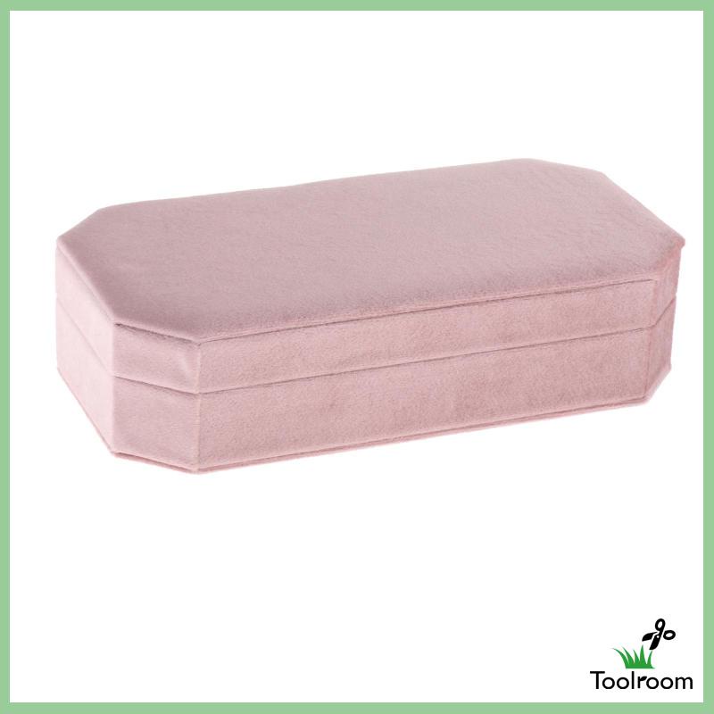 Giá Đỡ Trưng Bày Nhẫn Có Nắp Đậy Bằng Nhung Tiện Dụng