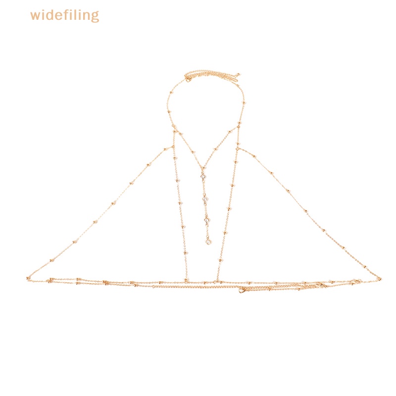 Dây Mắt Xích Đeo Hông / Ngực Bản Rộng Thời Trang Đi Biển Quyến Rũ Cho Nữ