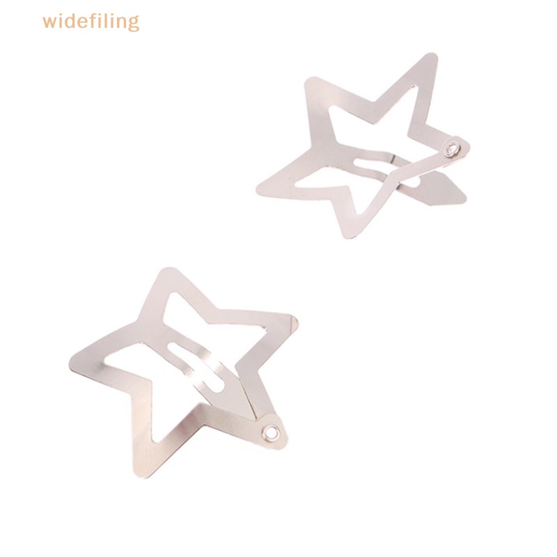 Kẹp Tóc Hình Ngôi Sao Năm Cánh Bằng Kim Loại Cho Nữ