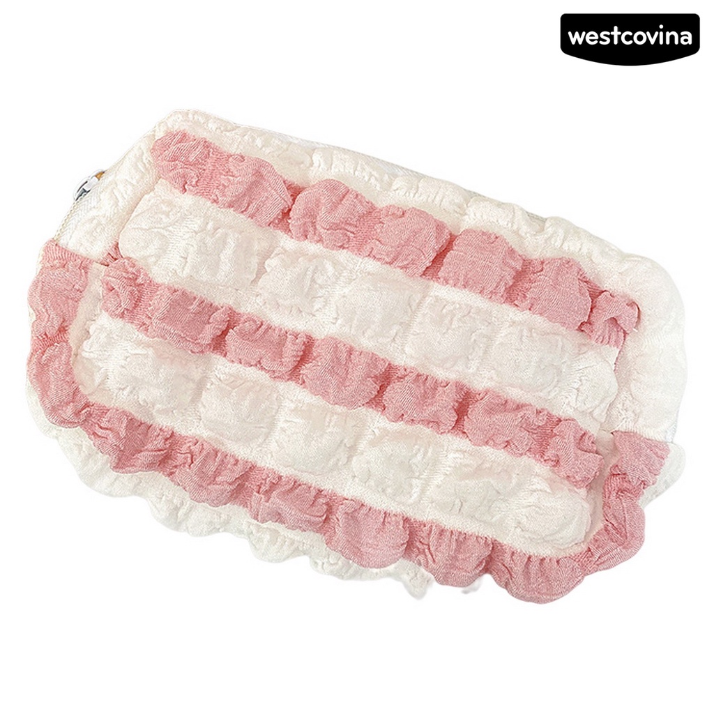 [COD]♪Túi Đựng Bút Mềm Mại Có Khóa Kéo Chống Bụi Tiết Kiệm Không Gian Ốp