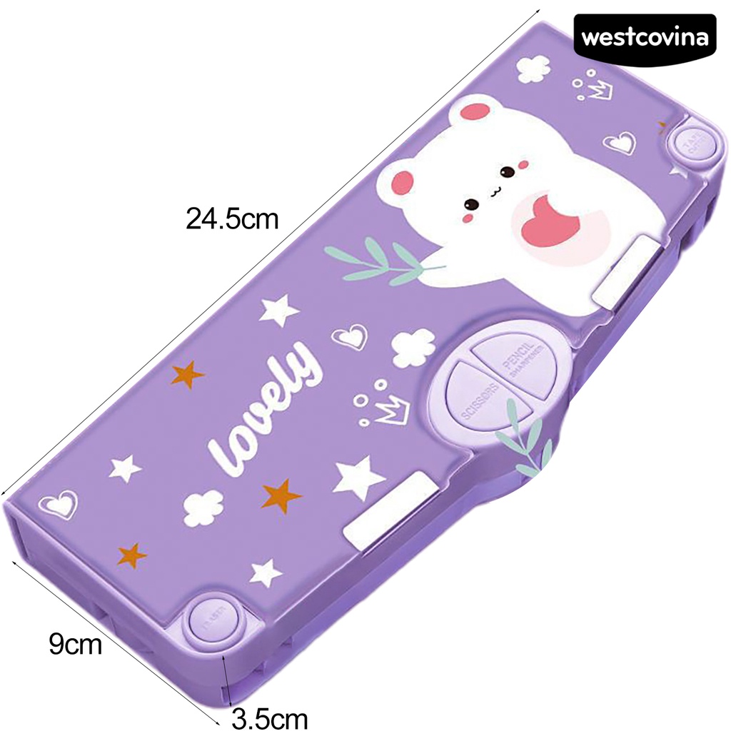 [COD]♪Cục Tẩy Bút Chì Dạng Nhấn Nhiều Ngăn Họa Tiết Phi Hành Gia Hoạt Hình