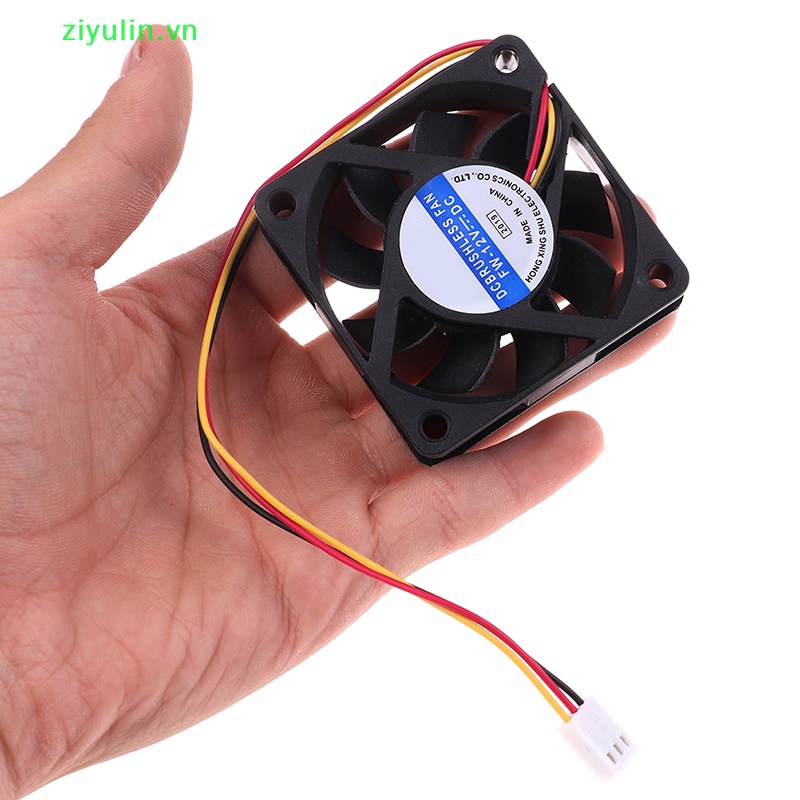 1 Quạt Tản Nhiệt Mini 6010 60mm 60 * 60mm 12V 3Pin