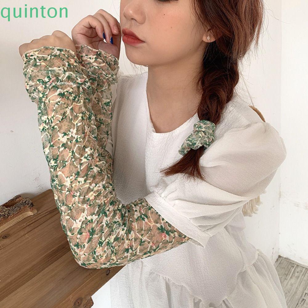 Găng Tay Lưới Ren Thoáng Khí Chống Tia UV Dành Cho Nữ