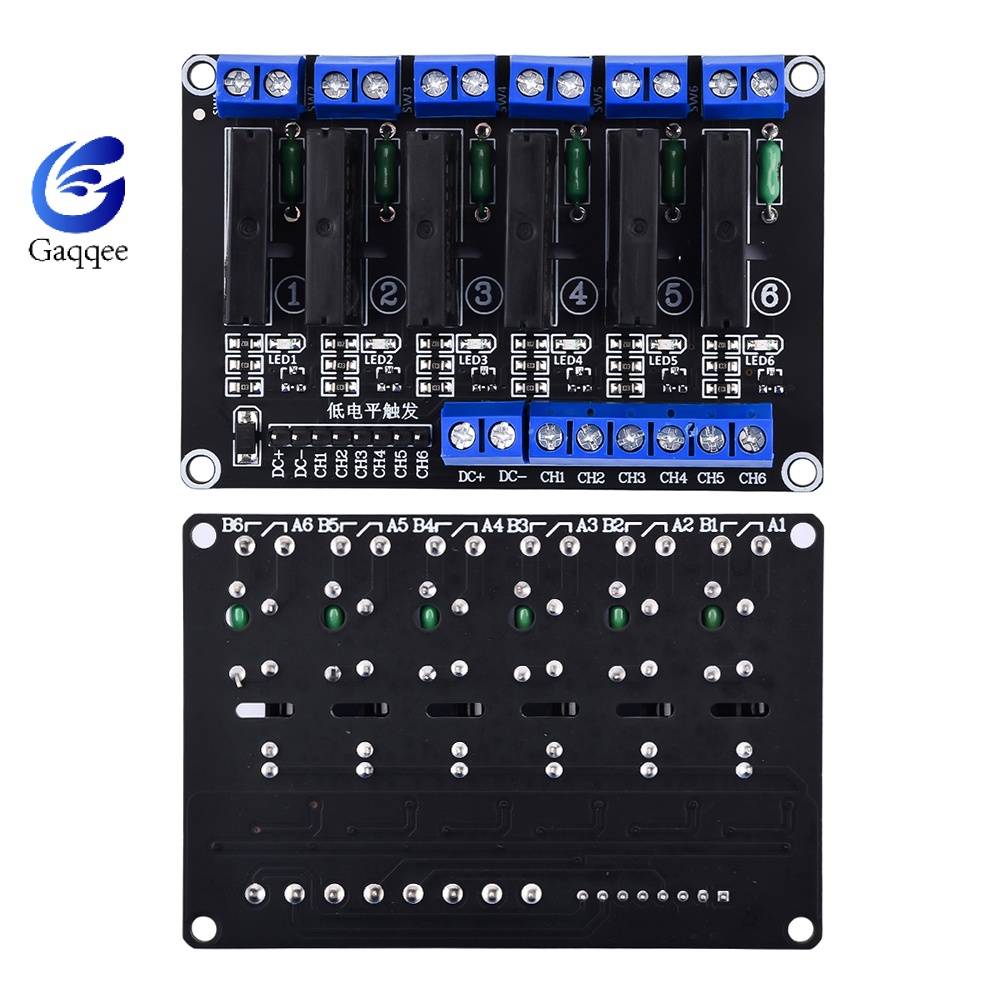 Mô Đun Rơ Le 6 Kênh Gaqee 5V 2A