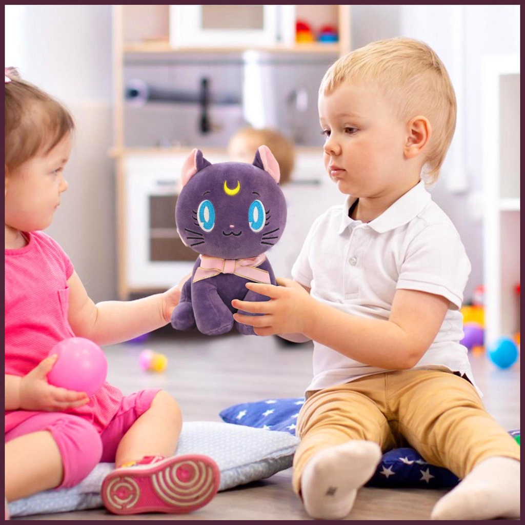 Đồ chơi nhồi bông Hình Mèo Hoạt Hình Dễ Thương