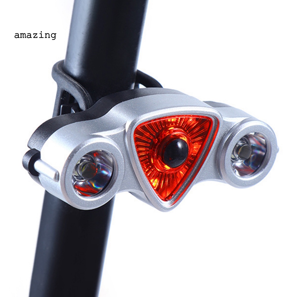 1 Bộ Đèn Hậu Cảnh Báo Độ Sáng Cao An Toàn Cho Xe Đạp