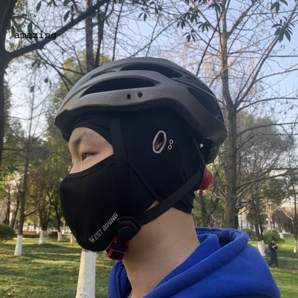 Mặt Nạ Chống Nắng Che Phủ Toàn Diện Thiết Kế Lỗ Thông Dụng Cho Hoạt Động Thể Thao