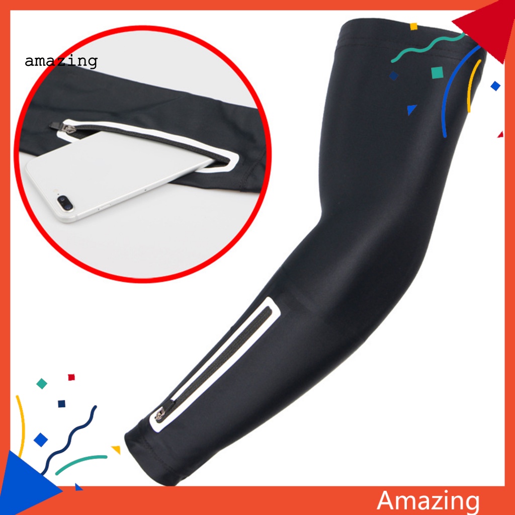 1 Túi Đựng Điện Thoại Spandex Đeo Cổ Tay Thoải Mái Khi Chạy Xe Đạp