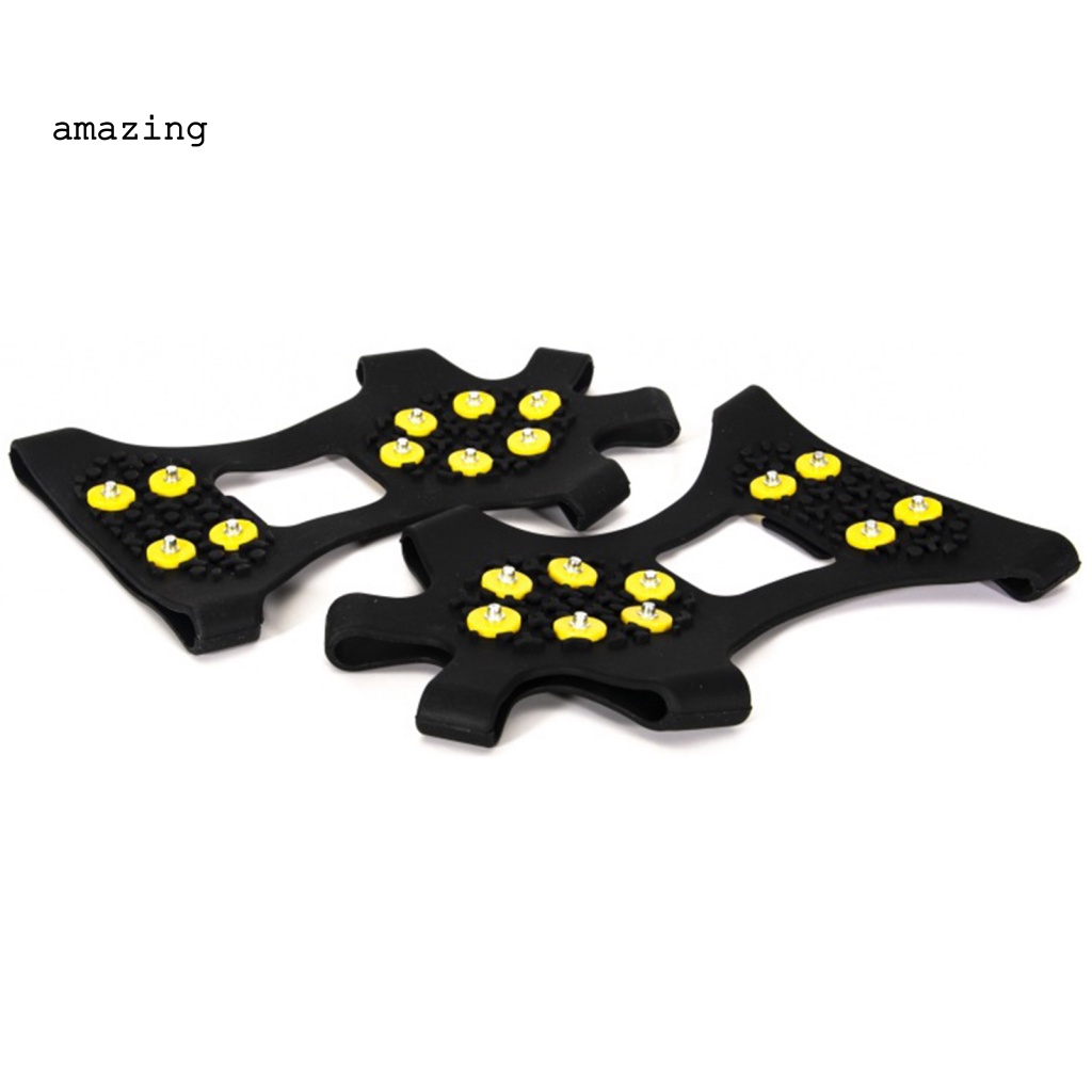 1 Cặp Đinh Gắn Đế Giày Leo Núi Tuyết An Toàn Chống Ăn Mòn