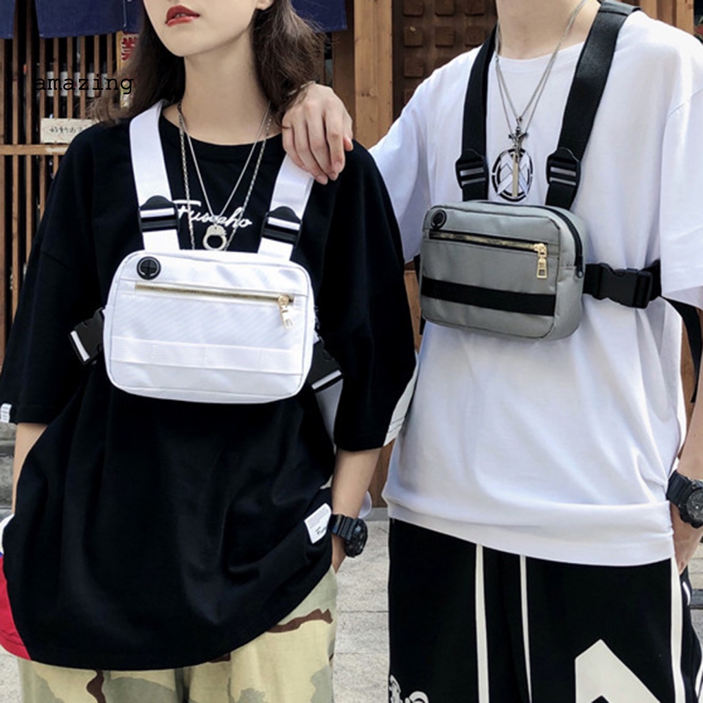 Túi Đeo Chéo Ngực Cỡ Nhỏ Phong Cách Dã Ngoại Thời Trang Cho Nam