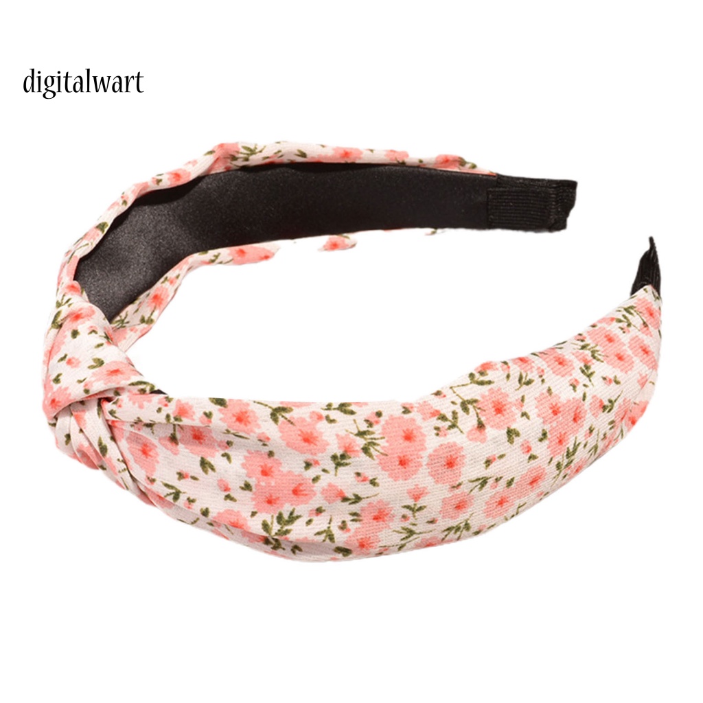 Kỹ Thuật Số| Băng Đô Thắt Nút Bản Rộng Tùy Chỉnh Thời Trang Cho Nữ