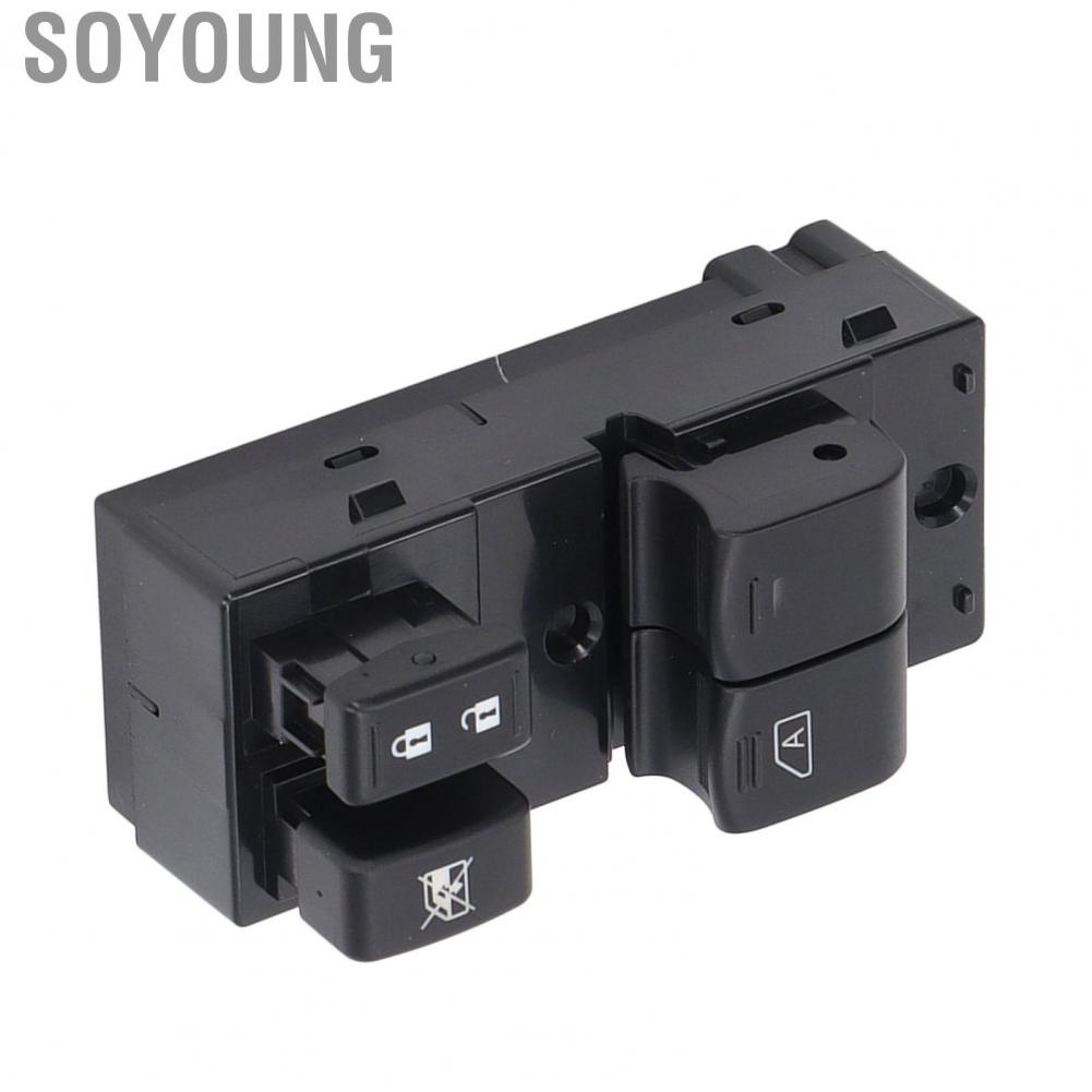 Soyoung Window Control Switch  Abrasion Resistant 25401 ZN60A Anti Aging Power Professional for Car Interior Accessories