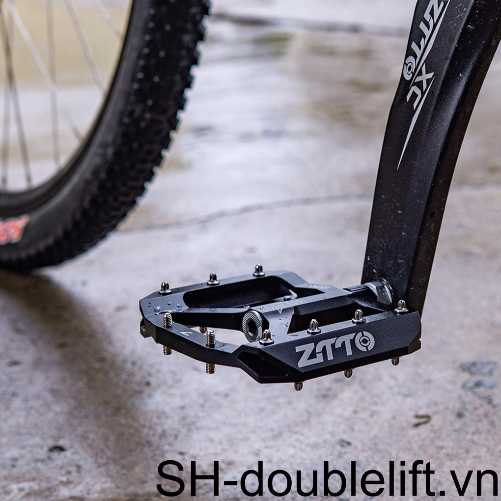 1 Cặp Bàn Đạp Phẳng Chống Trượt L7U Màu Trơn Cho Xe Đạp Leo Núi ZTTO
