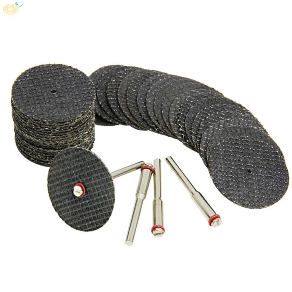 【VARSTR】Durable Cutting Discs Resin 40pcs Accessories Cutting Fiberglass Mandrels