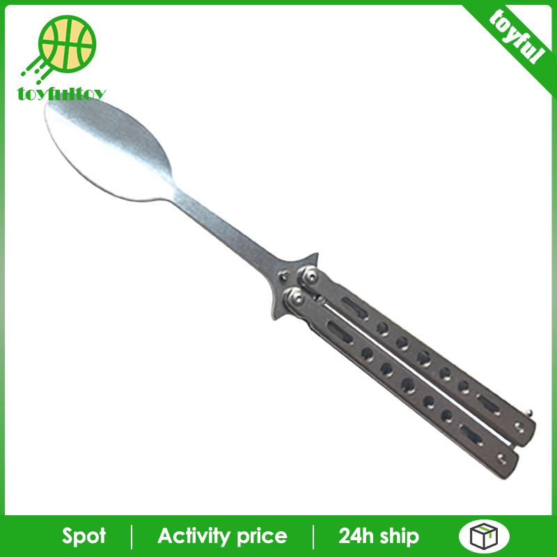 Muỗng Hình Bướm Dạng Mở Dùng Để Nướng BBQ Khi Đi Du Lịch