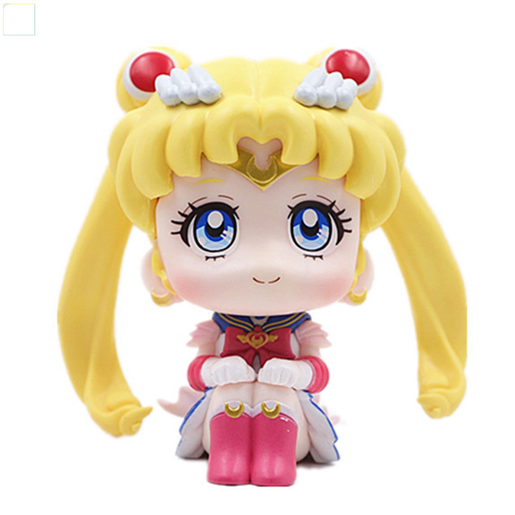 Mô hình thủy thủ mặt trăng sailor moon chibi đáng yêu usagi tsukino chibi usagi tiệm đồ chơi Beocaz