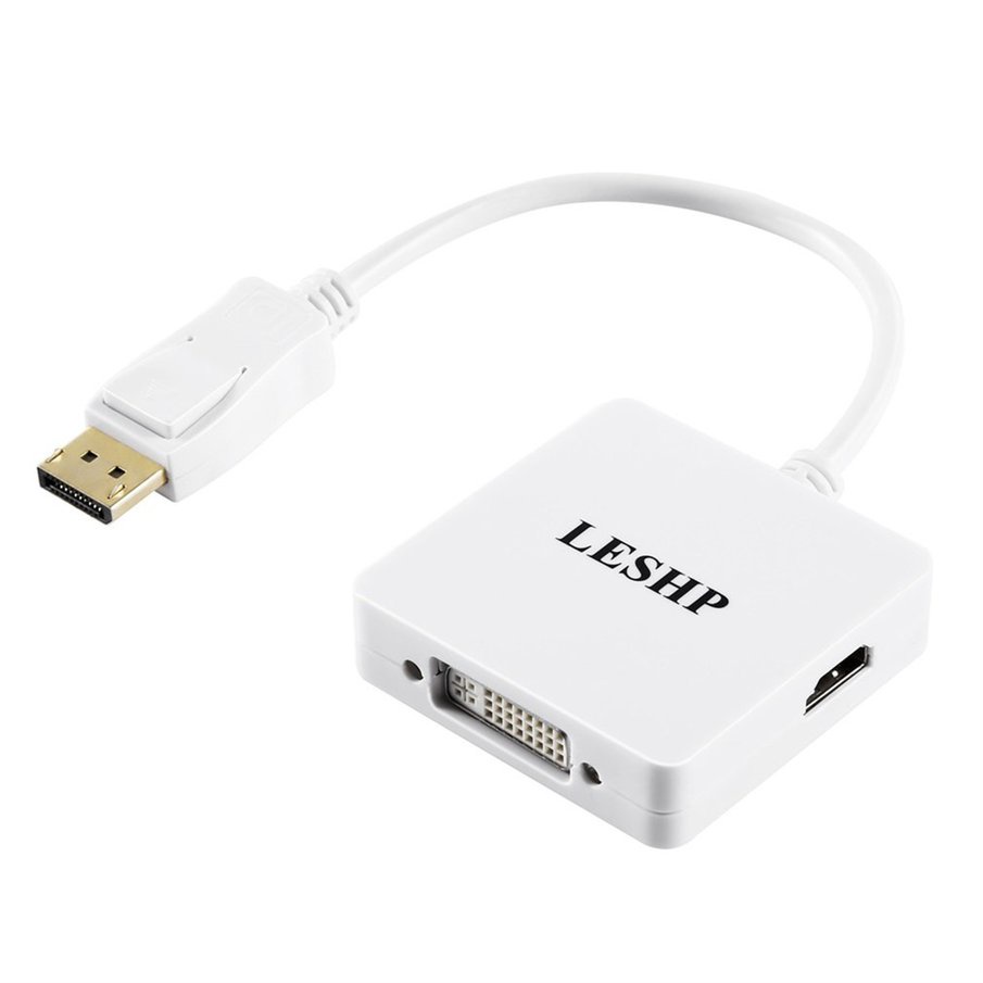 1080P DP Male DVI/DP/HDMI-compatible To Female Adapter Converter Displayport