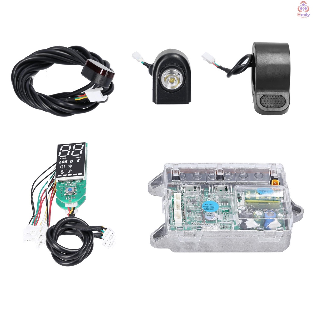 Bo Mạch Chủ Điều Khiển Màn Hình Kỹ Thuật Số BT Với Đèn Trước Và Sau Cho Xe Điện M365 / PRO [19]