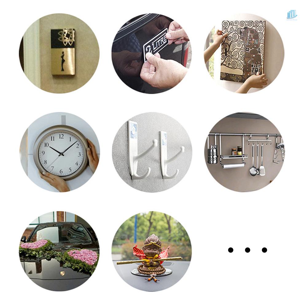 Băng Keo Acrylic Hai Mặt Chống Thấm Nước Không Để Lại Dấu Vết Dùng Để Cố Định Thảm Lót Sàn Trong Nhà / Văn Phòng DIY