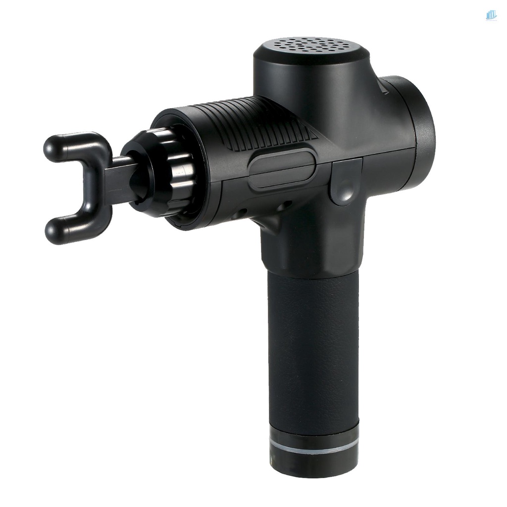 Súng Điện Tử Thông Minh Fascia Thư Giãn Cơ Bắp 30 Tốc Độ Điều Chỉnh Được Kèm Màn Hình Hiển Thị Nguồn Fascia Với 6 Mức Có Thể Tháo Rời