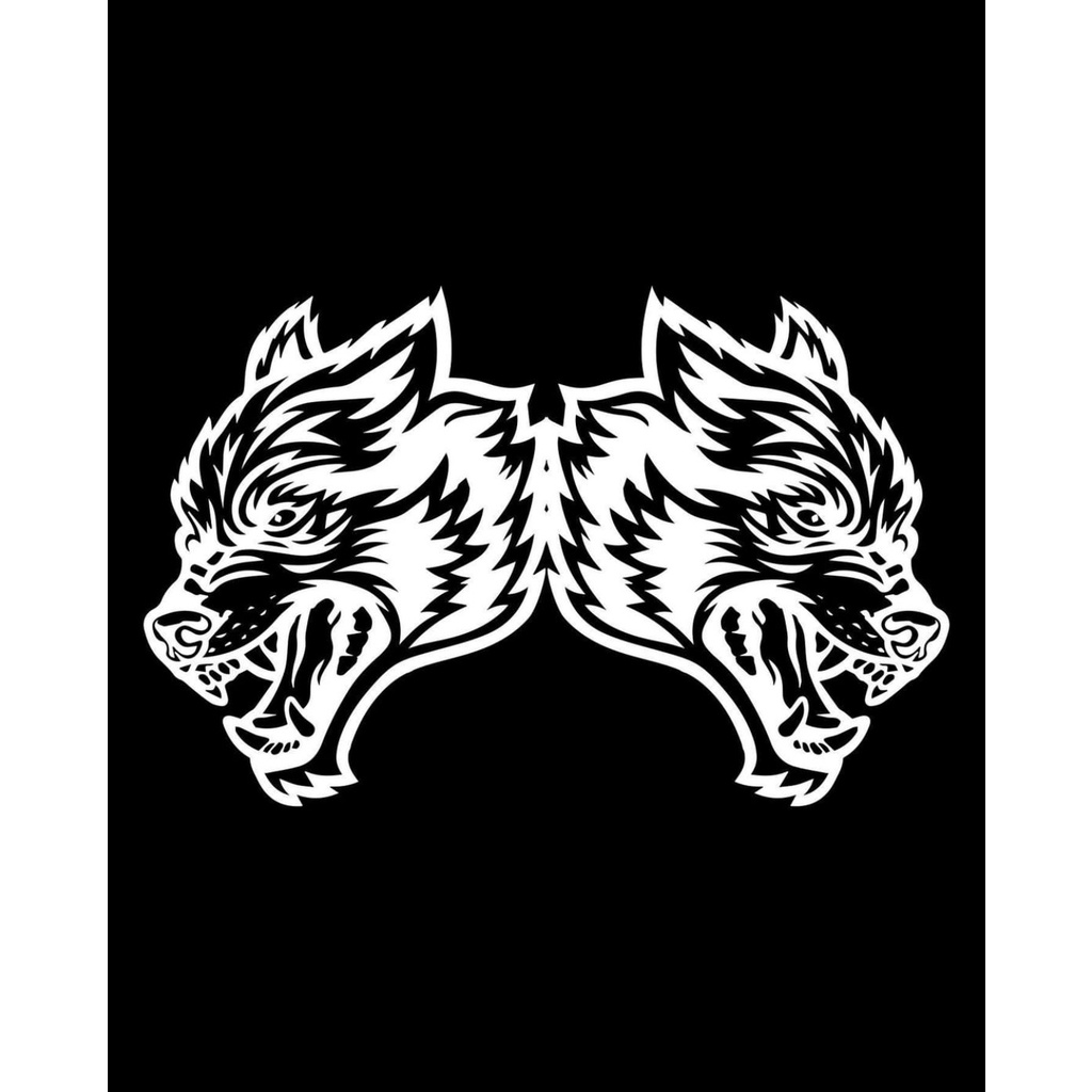 Áo Thun Cotton Ngắn Tay In Hình Đầu Sói Đôi DARCSPORT Ronnie Mỹ Cho Nam Nữ