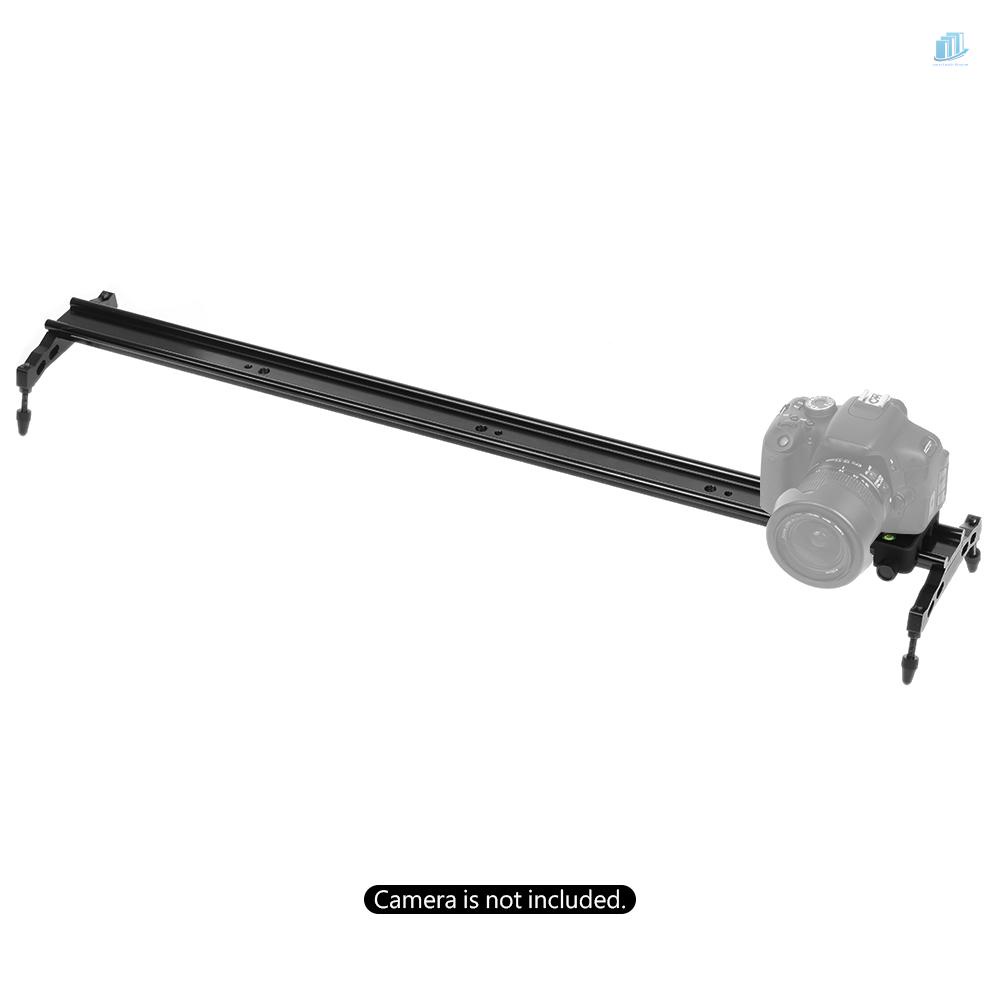 Thanh Trượt Theo Dõi Video Bằng Hợp Kim Nhôm Ổn Định Cho Máy Ảnh / Máy Quay Phim Andoer 80cm / Máy Quay Tối Đa 5Kg Màu Đen