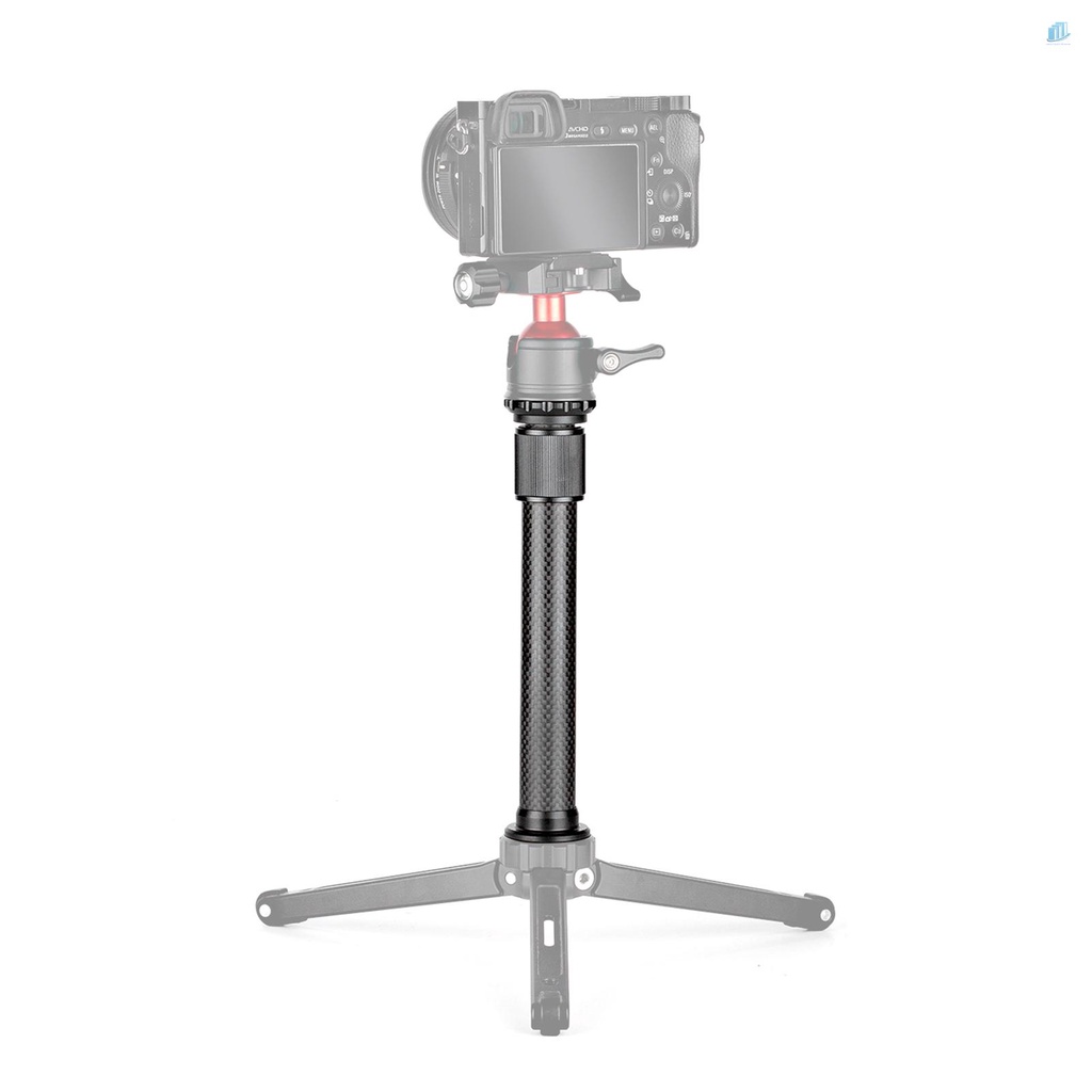 Gậy Ba Chân Mở Rộng 2 Khớp Bằng Sợi Carbon Max Max Thông Dụng Vít 1 / 4 Inch Tăng Chiều Cao 32cm / 12.6in Kèm Ốc Vít 32cm Cho Gậy Ba Chân