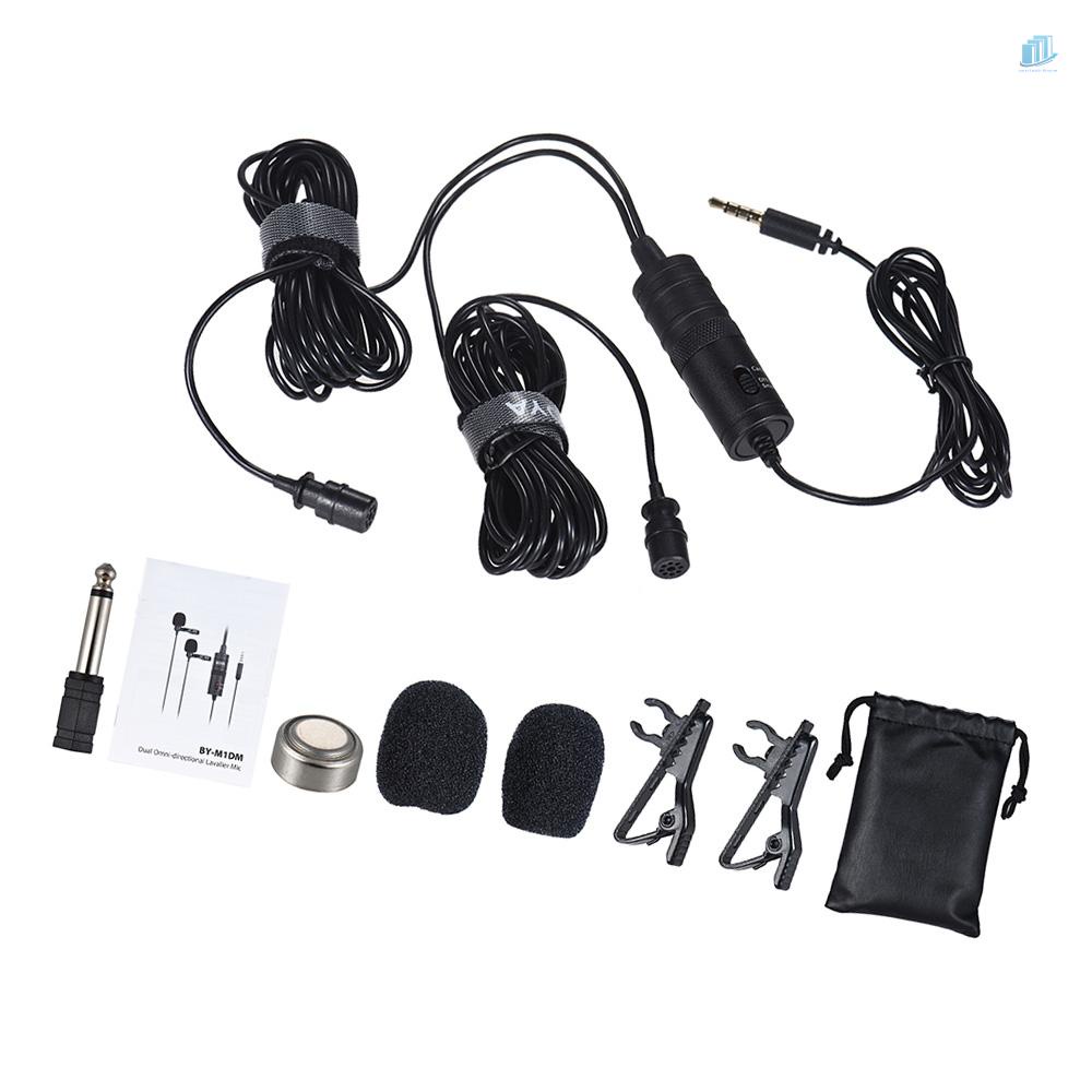 Micro Có Kẹp Gắn Áo Hai Hướng Cho Máy Ảnh DSLR iPhone Samsung Huawei