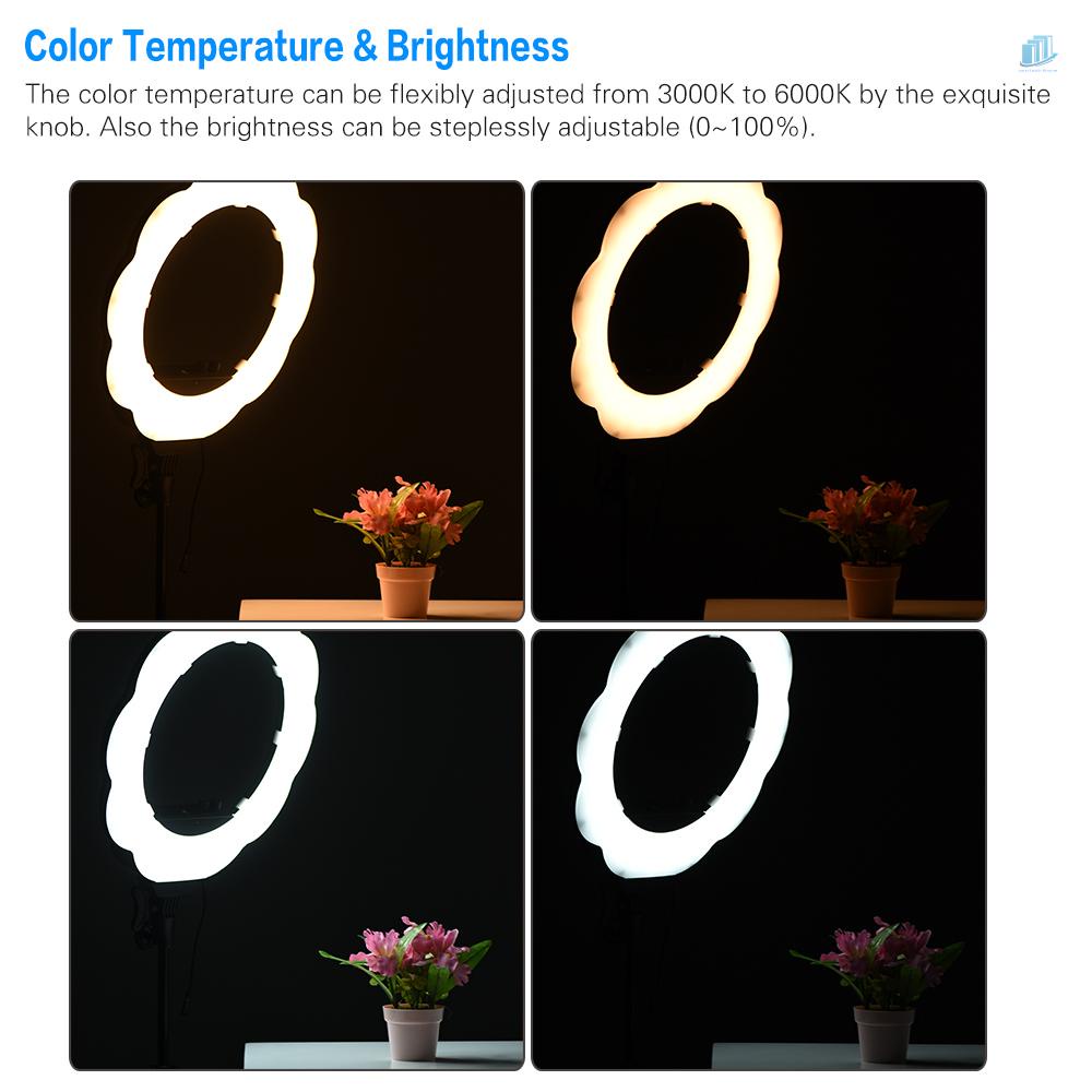 Vòng Đèn LED smartwatchinone SL-107 384 SMD LED 2700 Lumens 3000K-6000K Ra95 Dùng Quay Video / Quay Video