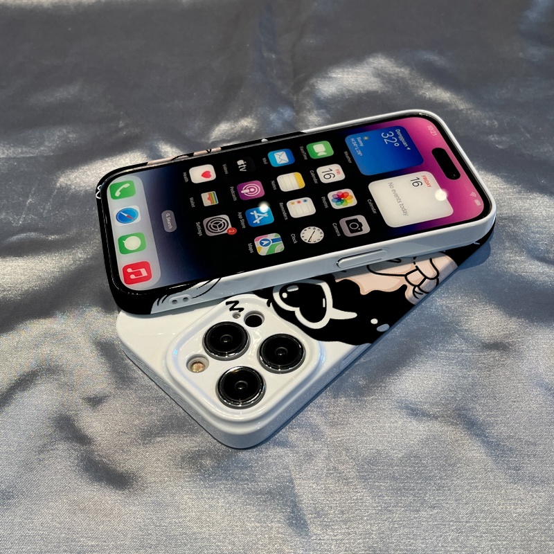 Ốp Điện Thoại Cứng Họa Tiết Happy Boy Độc Đáo Dễ Thương Cho iPhone14 xr12 promax813 / 11x / 14