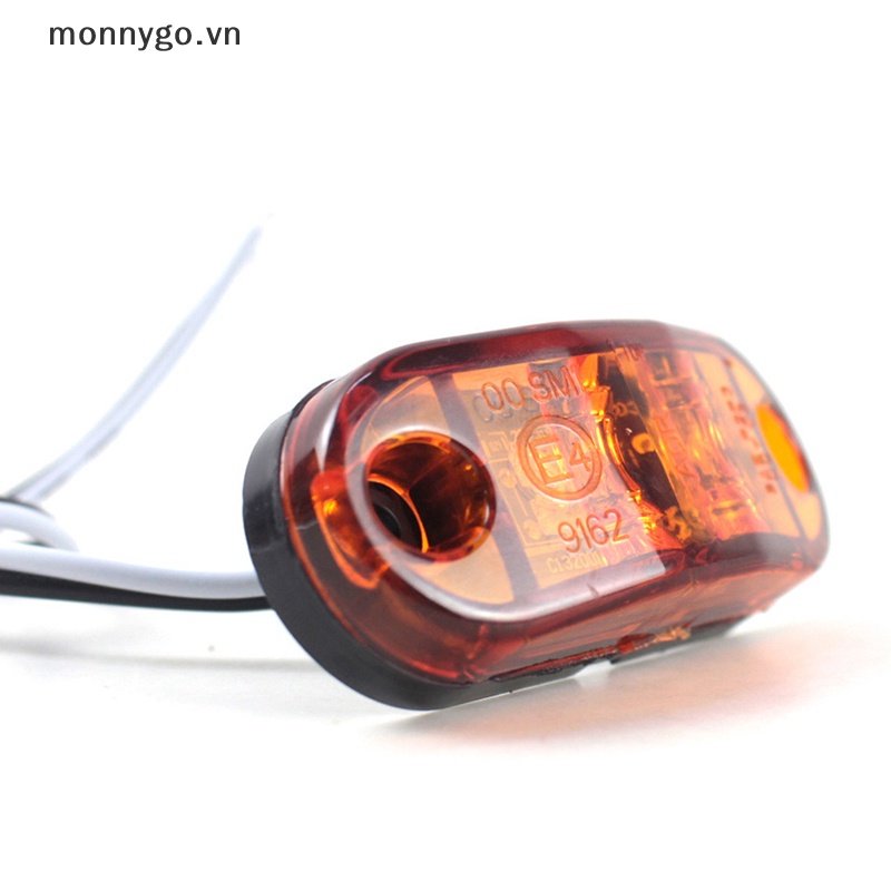 1 Đèn LED Cảnh Báo 10V 30V Ánh Sáng Trắng / Vàng / Đỏ / Cam Gắn Đuôi Xe Hơi / Xe Tải