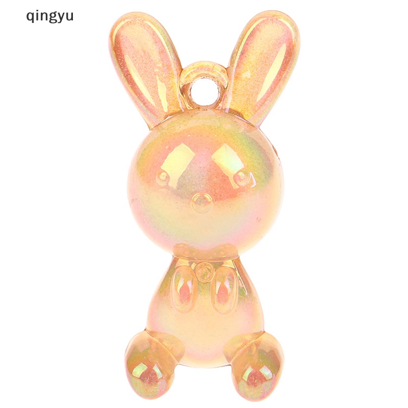 1 Mặt Vòng cổ Hình Thỏ Nhiều Màu Sắc DIY