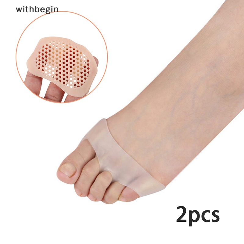 Bộ 2 Miếng Lót Giày Cao Gót Bằng Silicon Mềm Chống Trượt