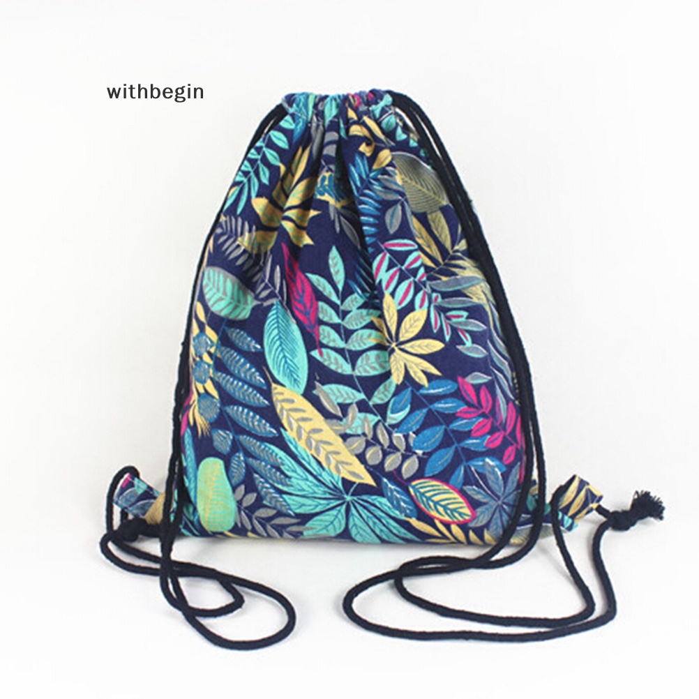 Ba Lô Rút Dây Chất Liệu PE Đựng Đồ Tập Gym / Du Lịch