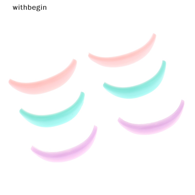 Bộ 7 Cặp Đệm Silicone Uốn Cong Lông Mi