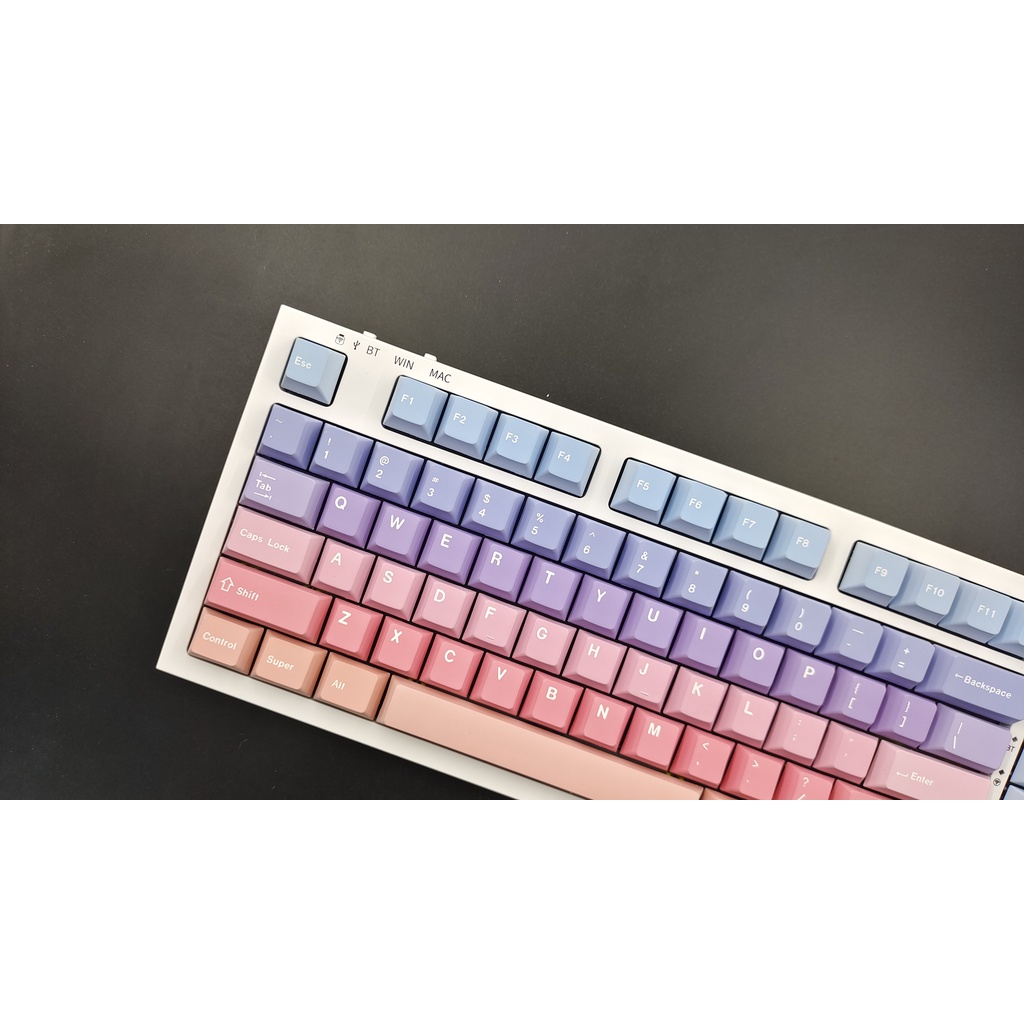 Colorful Cloud Keycap Gradient Set 138 Nút Bàn Phím Cơ PBT Nhiều Màu Sắc Gradient