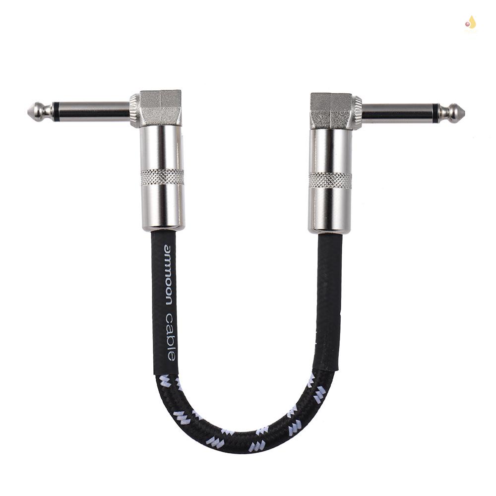 Set 6 Dây Cáp Phơ Đàn Guitar 15cm / 0.5ft Dài 1 / 4 Inch 6.35mm Tiện Dụng