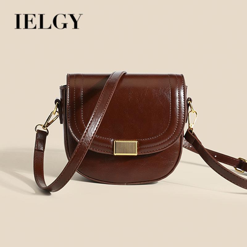 Túi Đeo Chéo Có Khóa Kéo Phong Cách Cổ Điển Thời Trang Cho Nữ