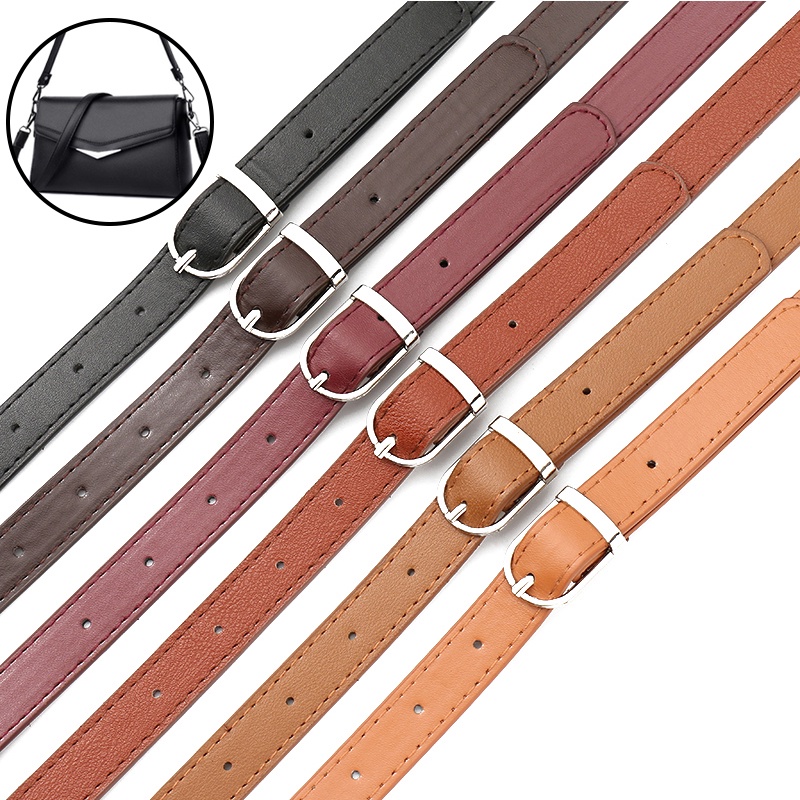 Dây Đeo Túi Xách Bằng PU Màu Trơn Tùy Chỉnh Kích Thước 120cm