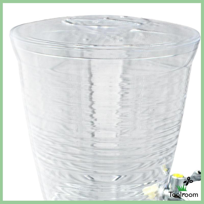 Bình Đựng Nước Bằng Thép Không Gỉ 10L Kèm Nắp Đậy Tiện Dụng