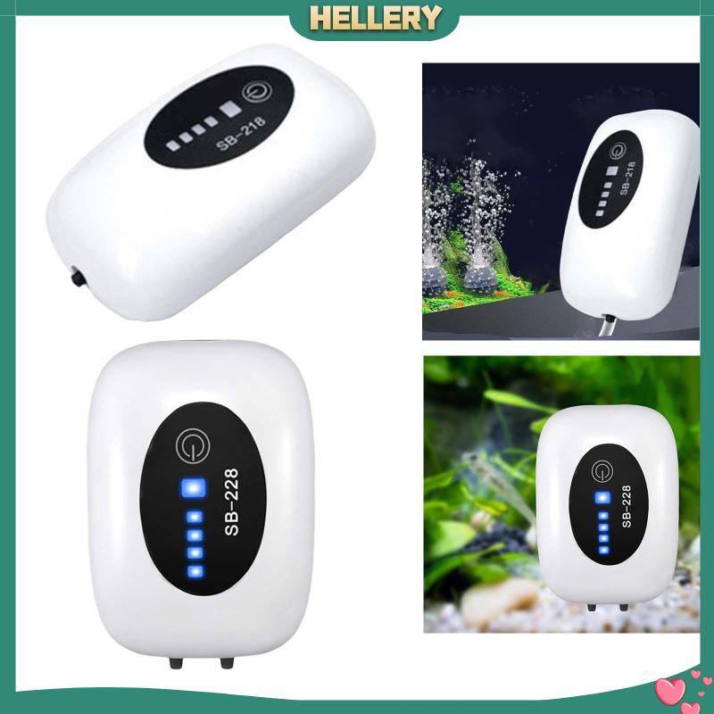 Máy Bơm Oxy USB Yên Tĩnh Có Thể Sạc Lại