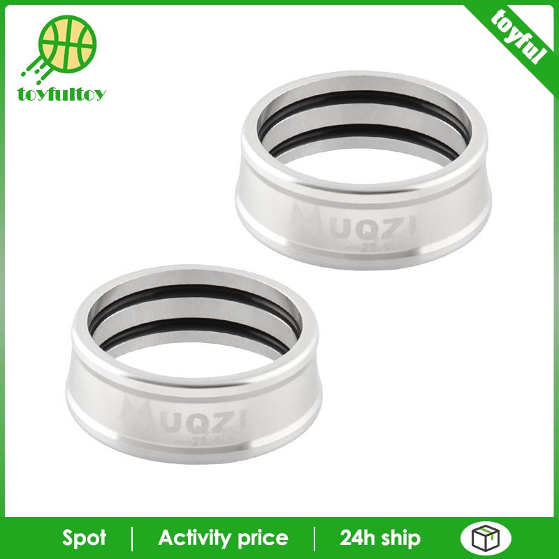 Set 2 Vòng Cố Định Khung Nhôm Thay Thế Cho Tay Lái Xe Đạp Gấp