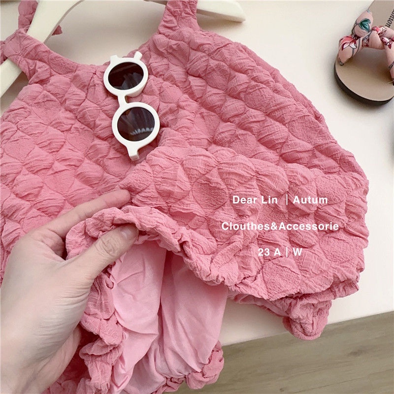 Hàng Có Sẵn Đầm Pettiskirt Phong Cách Phương Tây Dễ Thương Thời Trang Mùa Hè Cho Bé Gái